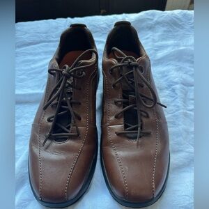 TIMBERLAND ELEGANT BROWN LEATHER SHOES FOR MEN SIZE 11
